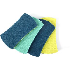 Full Circle Stretch Counter Scrubbers, Set of 4 (Pack of 6)