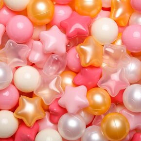 GOGOSO Brown Ball Pit Balls for Toddlers 1-3, Pack of 100pcs Phthalate Free BPA Free Non-Toxic 2.2-Inch Crush Proof Play Balls Play Tent Pool Playhouse Playpen Party Decoration