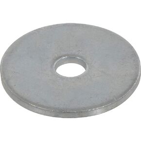 The Hillman Group 290003, 3/16-Inch x 1-Inch, 100-Pack Zinc Fender Washers, 3/16" x 1", No Color, 100 Pieces