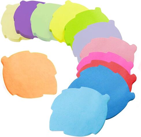 Sticky Notes, Self Sticky Post Notes, Colored Sticky Tabs for Notebooks Bible Study School Office Supplies 2.75 x 2.75 Inch 50 Pieces/Pad 600 Sheet Apples in Saudi Arabia