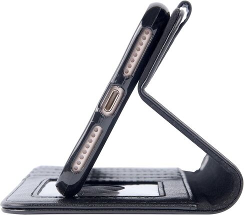 حافظة Arae لهاتف iPhone 7 Plus/iPhone 8 Plus، حافظة محفظة من جلد البولي يوريثان الفاخر مع مسند وغطاء قلاب لهاتف iPhone 7 Plus (2016) / iPhone 8 Plus (2017) 5.5 بوصة، ذهبي وردي in Kuwait