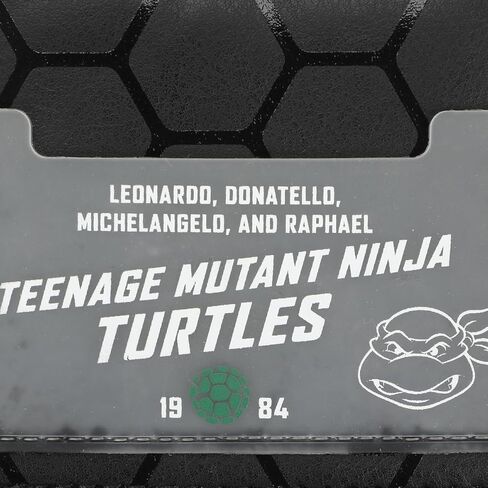 محفظة Bioworld Teenage Mutant Ninja Turtles ذات الوجه المزدوج للرجال باللون الأسود in Kuwait