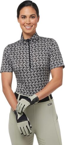 Kerrits Summer Ride Ice Fil Short Sleeve Shirt - Print in Kuwait