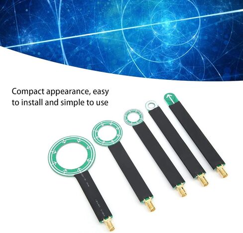 5 قطعة PCB EMI EMC هوائي المجال المغناطيسي ، مجموعة مسبار المجال الكهربائي القريب من Magneic متصلة بمحلل الطيف in Saudi Arabia