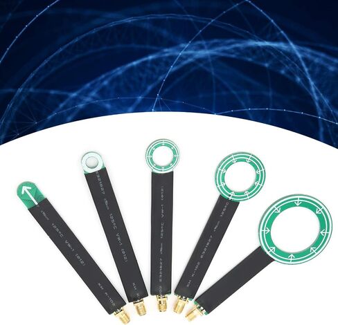 5 قطعة PCB EMI EMC هوائي المجال المغناطيسي ، مجموعة مسبار المجال الكهربائي القريب من Magneic متصلة بمحلل الطيف in Saudi Arabia