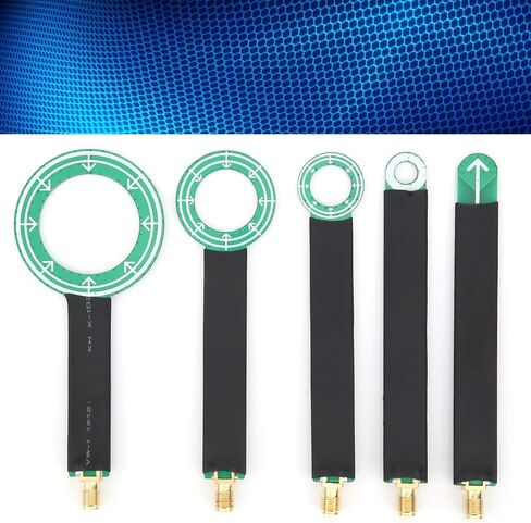 5 قطعة PCB EMI EMC هوائي المجال المغناطيسي ، مجموعة مسبار المجال الكهربائي القريب من Magneic متصلة بمحلل الطيف in Saudi Arabia