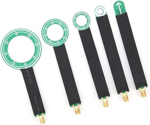 5 قطعة PCB EMI EMC هوائي المجال المغناطيسي ، مجموعة مسبار المجال الكهربائي القريب من Magneic متصلة بمحلل الطيف in Saudi Arabia