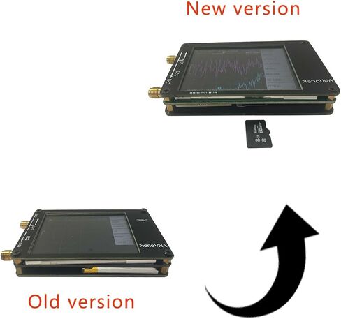 NanoVNA V2 2.8’’ 3G SAA2 Vector Network Analyzer 10KHz~3GHz Shortwave HF VHF UHF Measure Antenna Duplexer Filter Aluminum Shell Baterry VSWR Phase Delay (vna 3g 2.8) in Saudi Arabia