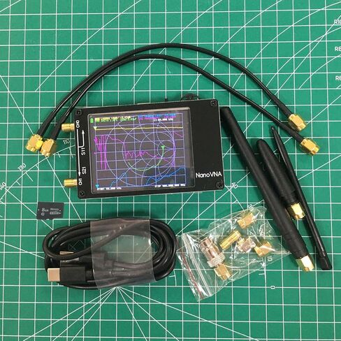 NanoVNA V2 2.8’’ 3G SAA2 Vector Network Analyzer 10KHz~3GHz Shortwave HF VHF UHF Measure Antenna Duplexer Filter Aluminum Shell Baterry VSWR Phase Delay (vna 3g 2.8) in Saudi Arabia