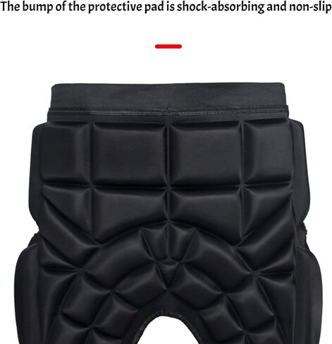 Clobeau Kids Skate Padded Shorts Skateboarding Protective Padded Shorts Snowboard Skate Ski Padded Compression Shorts in Saudi Arabia