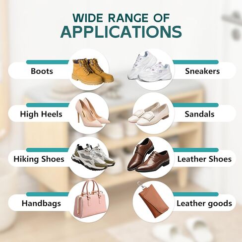 إصلاح نعل غراء الأحذية من Nynelly، لاصق إصلاح غراء الأحذية الشفاف، مجموعة غراء قوية لإصلاح الأحذية المقاومة للماء، غراء التمهيد للأحذية الرياضية وحقائب اليد الجلدية لإصلاح نعال الكعب in Kuwait