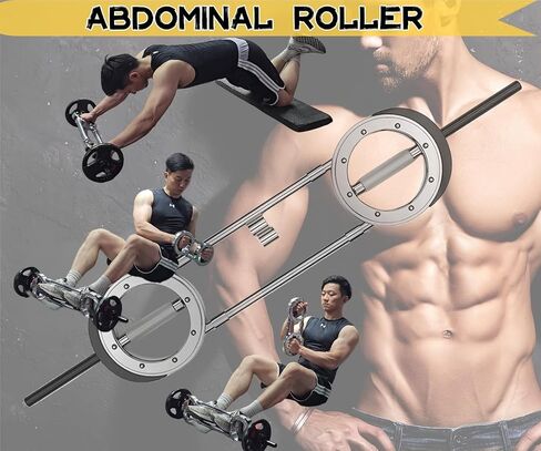 جهاز حرق الأثقال العالمي 4 في 1 من فيتي، بكرات آب، الدمبل، بار التمرين المتقاطع، معدات اللياقة البدنية المنزلية لتدريب الأثقال وتمارين الجسم بالكامل (12/22 رطل) in Kuwait