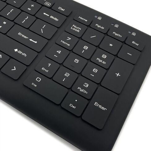 لوحة مفاتيح طبية من السيليكون مقاومة للماء وقابلة للتطهير من DSI 660BL (أسود) in Kuwait