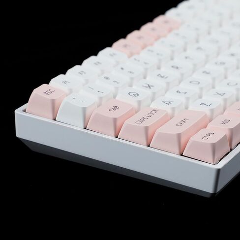 YMDK 139 Shiba Inu MDA Profile Dye Sub Keycaps Ergonomic Thick PBT Keycap Set for TKL GK61 64 68 75 87 96 104 GMMK MX Keyboard in Kuwait