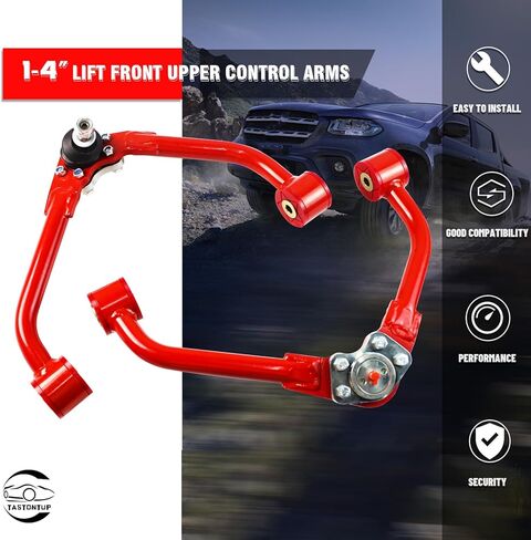 أذرع التحكم العلوية الأمامية للرفع 1-4 بوصة لسيارة JEEP LIBERTY'S KJ 2002-2007، أذرع التحكم القابلة للتعديل، ذراع التحكم في التعليق الأنبوبي مع مفاصل كروية in Kuwait