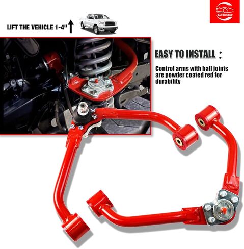 أذرع التحكم العلوية الأمامية للرفع 1-4 بوصة لسيارة JEEP LIBERTY'S KJ 2002-2007، أذرع التحكم القابلة للتعديل، ذراع التحكم في التعليق الأنبوبي مع مفاصل كروية in Kuwait