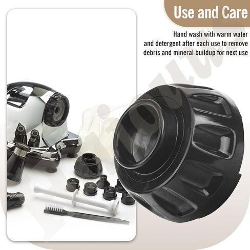 غطاء نهاية العصارة لوحدة طبل أوميغا J8006HDC J8006HDS باللون الأسود يناسب نهاية وحدة طبل العصير - غير متوافق مع نماذج عصارة أوميغا الأخرى in Kuwait