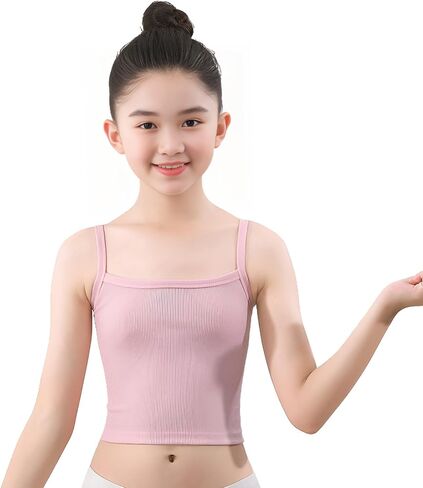 ZEILINGERY 3Pack Training Bras for Teens Girls from 8-16 Years Camisoles Bralette Bras，Sports Bras in Saudi Arabia
