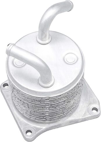 مبرد زيت ناقل الحركة CVT المحسن متوافق مع Nissan 2007-2012 Sentra / 2011-2014 Juke / 2008-2018 Rogue / 2012-2018 Versa Sedan 21606-1XF0A 4 منافذ بواسطة 3 مرايا in Saudi Arabia