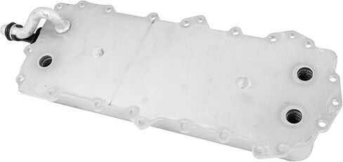 X AUTOHAUX LR039821 مبرد زيت محرك السيارات لون فضي لسيارة Land for Rover Range for Rover 2013-2016 in Kuwait