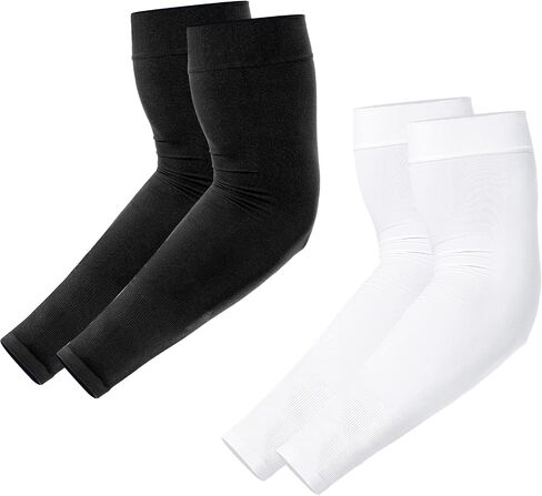 Newbyinn UV Sun Protection Arm Sleeves for Men Women Youth, Tattoo Cover Up, Cooling Compression Sports Sleeve to Cover Arms in Saudi Arabia