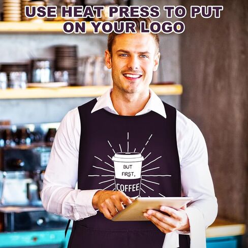 Cobbler Apron Unisex Waterproof Apron with 2 Deep Pockets Art Smock for Painting Cleaning Artiest Apron work kitchen in Saudi Arabia