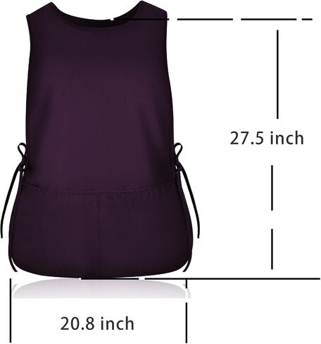 Cobbler Apron Unisex Waterproof Apron with 2 Deep Pockets Art Smock for Painting Cleaning Artiest Apron work kitchen in Saudi Arabia