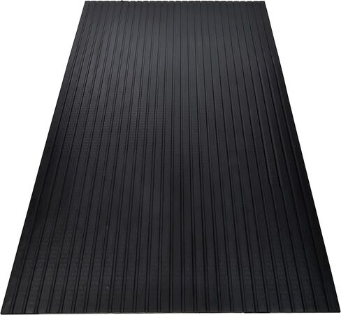 Signature Fitness Heavy Duty Thick Real Rubber Mat Exercise Equipment Floor Mat, 6 ft. x 4 ft., 3/4" Thick in Saudi Arabia