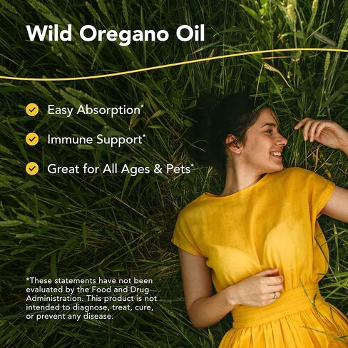 أمريكا الشمالية هيرب آند سبايس H2Orega - 1 فلوريدا. أوقية. - زيت الأوريجانو المسيل - تركيبة سريعة لدعم المناعة - سهل الامتصاص - غير معدل وراثيًا - 173 حصة in Kuwait