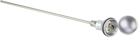 1/2" NPT Thread Thermocouple Terminal Head RTD PT100 Stainless steel Temperature Sensor Probe (100mm) in Saudi Arabia