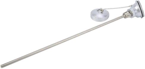 1/2" NPT Thread Thermocouple Terminal Head RTD PT100 Stainless steel Temperature Sensor Probe (100mm) in Saudi Arabia