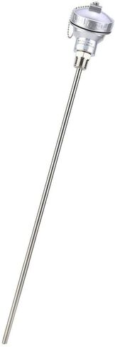 1/2" NPT Thread Thermocouple Terminal Head RTD PT100 Stainless steel Temperature Sensor Probe (100mm) in Saudi Arabia