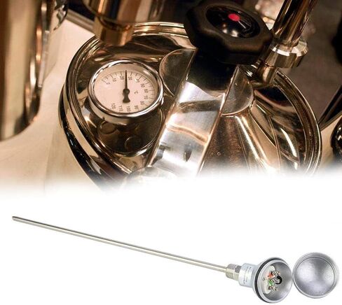 1/2" NPT Thread Thermocouple Terminal Head RTD PT100 Stainless steel Temperature Sensor Probe (100mm) in Saudi Arabia