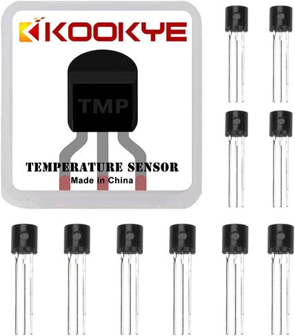 KOOKYE 5pcs TMP36 Temperature Sensor Precision Analog Output for for Arduino Raspberry Pi Microcontroller in Kuwait