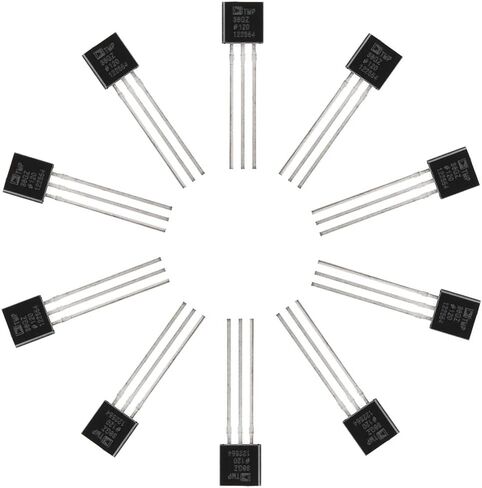 KOOKYE 5pcs TMP36 Temperature Sensor Precision Analog Output for for Arduino Raspberry Pi Microcontroller in Kuwait