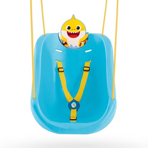 Baby Shark 2-in-1 Outdoor Swing by Delta Children – for Babies and Toddlers – Full Bucket Seat in Saudi Arabia