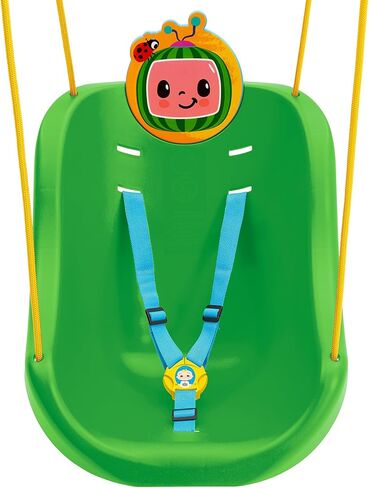 Baby Shark 2-in-1 Outdoor Swing by Delta Children – for Babies and Toddlers – Full Bucket Seat in Saudi Arabia