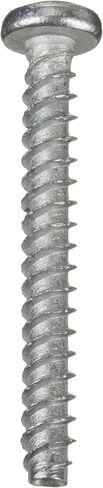Small Parts 0212LPP Steel Thread Rolling Screw for Plastic, Zinc Plated, Pan Head, Phillips Drive, #2-28 Thread Size, 3/4" Length (Pack of 50) in Saudi Arabia