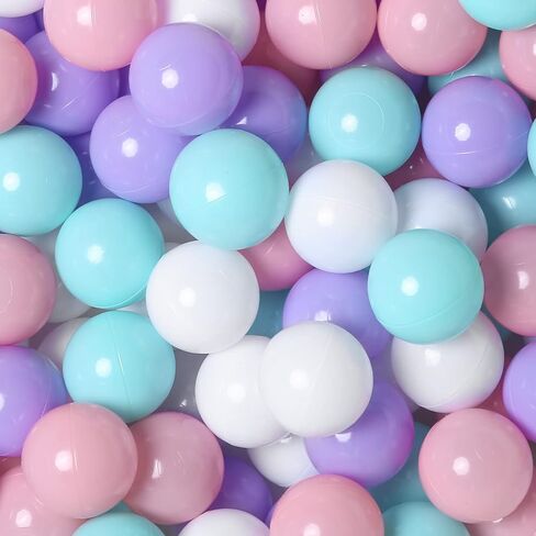 GOGOSO Brown Ball Pit Balls for Toddlers 1-3, Pack of 100pcs Phthalate Free BPA Free Non-Toxic 2.2-Inch Crush Proof Play Balls Play Tent Pool Playhouse Playpen Party Decoration in Saudi Arabia