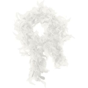 ريشة بوا للحفلات ، عيد الميلاد ، القطع المركزية ، ريش الزخارف الأزياء (42 جرام روز) الأحمر) in Kuwait