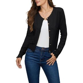 Women's Bolero Shrugs Cropped Cardigan Sweaters Open Front Sweaters Lightweight Shrugs for Dresses in Saudi Arabia