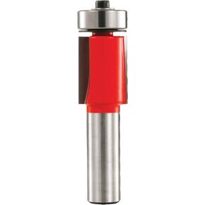 Freud 3/8" Bearing Flush Trim Router Bit with Tico Hi-Density Carbide for Maximum Performance - Ideal for Trimming Laminates & Pattern Routing, 3/8" Diameter, 1/4" Shank, 2 Cutters - 42-100 in Kuwait