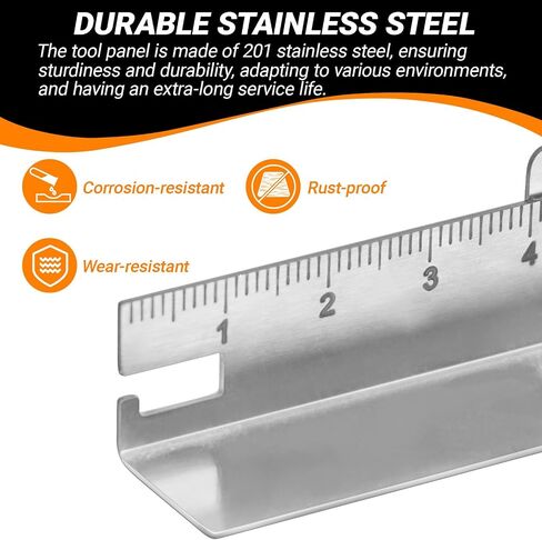 Upgraded Toe Plates Wheel Alignment Tool Kit with Extension Rod Tape Measures, Stainless Steel Toe Alignment Tool Plates, Automotive Front End Alignment Tool, Wheel Alignment Plates Kit in Saudi Arabia