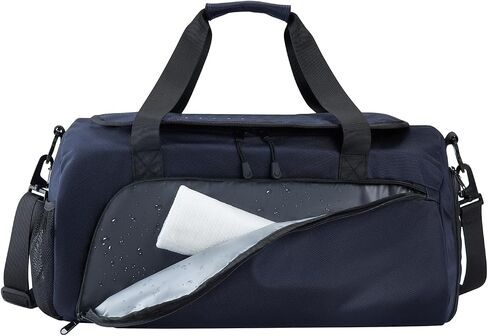 Gym Bag for Men Women With Shoe Compartment & Wet PocketWater Resistant Sports Gym Bag 、shoulder bag、messenger bag Carry On Duffel Bag forWeekend Overnight Traveling (blue) in Saudi Arabia