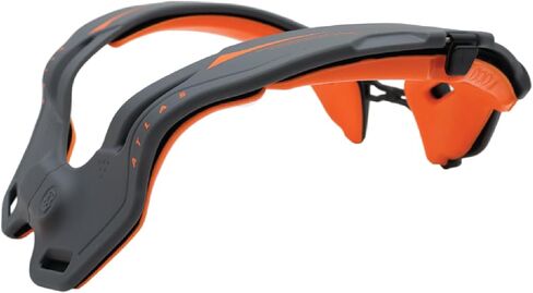 Atlas Brace Vision Anti-Compression Collar Neck Brace (Adult - Large/X-Large) for Use In: Powers, Offroad Racing, Motocross, Mountain Biking, and BMX (Black) in Kuwait