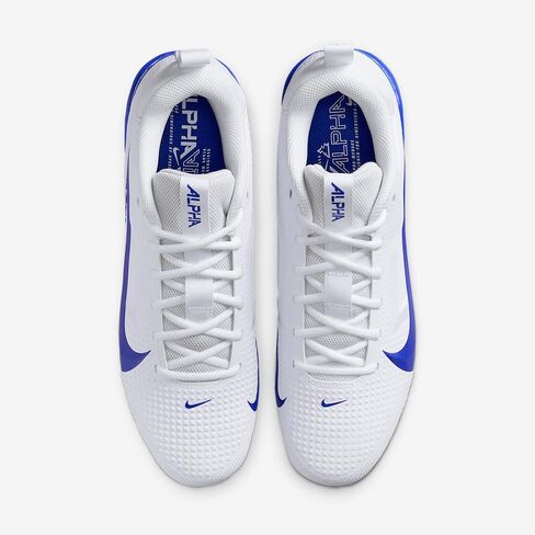 Nike Alpha Menace 4 Varsity مصبوب كرة القدم مرابط SZ 10.5 White | أسود in Saudi Arabia