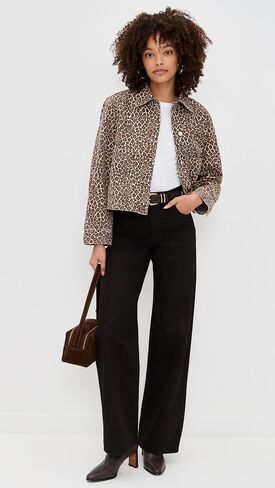 Madewell Women's Denim Trapeze Jacket in Saudi Arabia