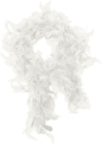 ريشة بوا للحفلات ، عيد الميلاد ، القطع المركزية ، ريش الزخارف الأزياء (42 جرام روز) الأحمر) in Kuwait