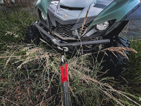 MOTOALLIANCE® Viper 3000lb ATV/UTV Wireless Winch with 50' of Black Synthetic Winch Rope. Waterproof IP67 Rated and Designed in the USA in Saudi Arabia
