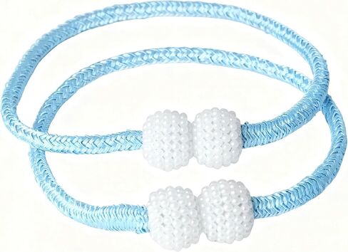 2 PCS Boho Curtain-Tiebacks ، الستائر الأنيقة Tiebacks و Curtain Holdbacks تصميمات ، وربط الستائر الرصيف للاكتتاب المكتب ديكور غرفة المعيشة غرفة نوم (فضي رمادي) in Saudi Arabia